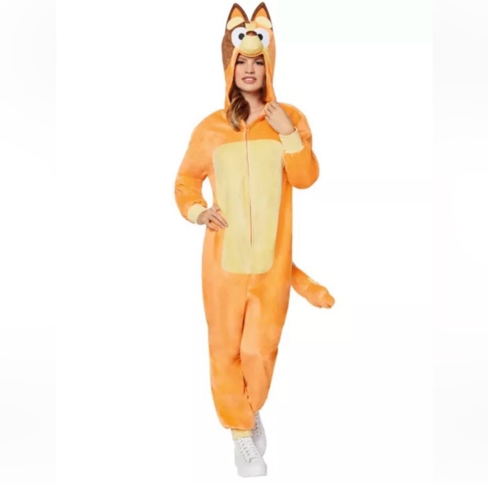Adult Chilli Jumpsuit Costume - Bluey Small/Medium